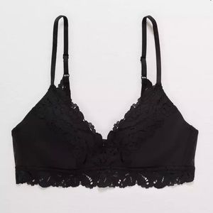 Aerie Real Happy Wireless Lightly Lined Bra - 32DD